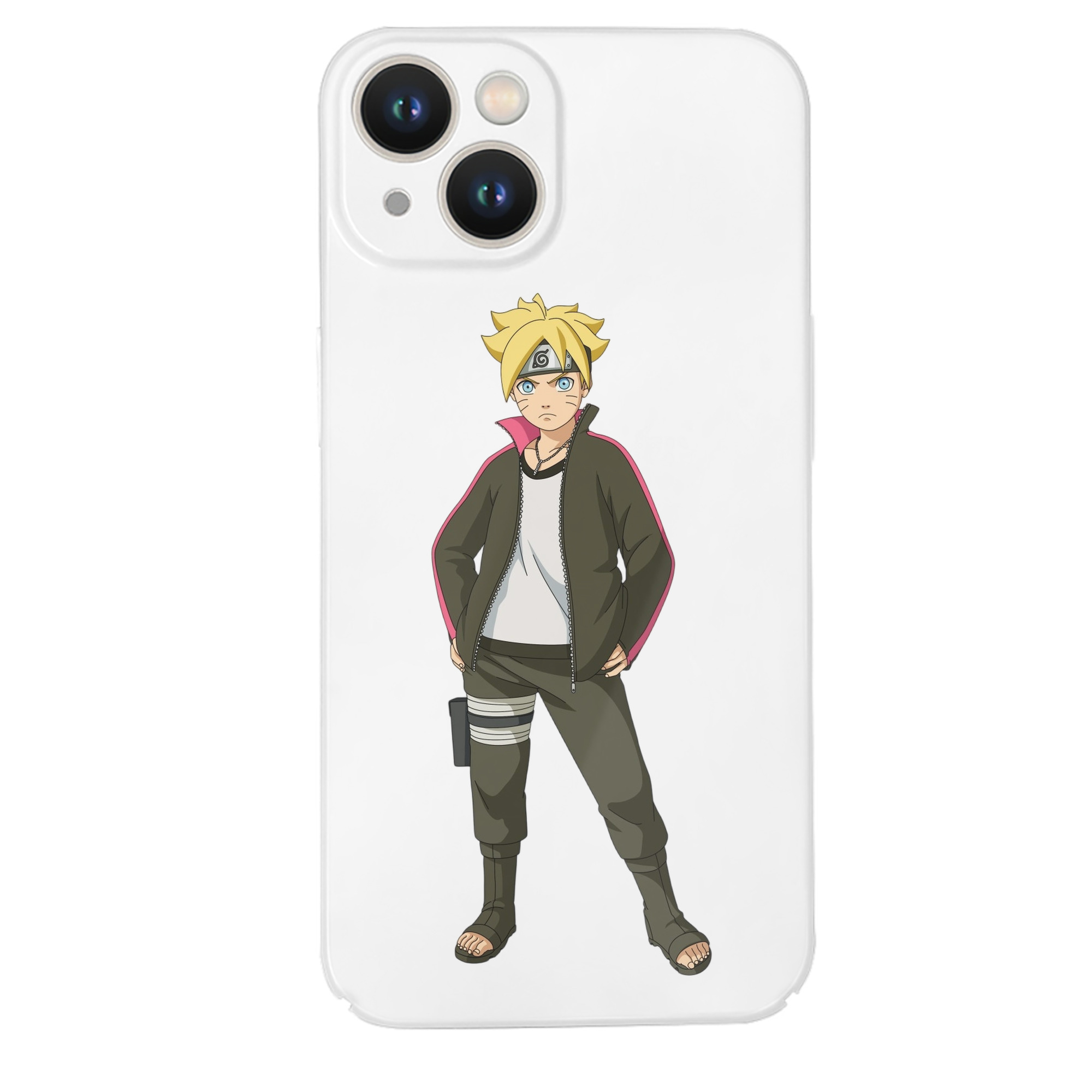 （画像用） NARUTO -ナルト- うずまき ボルト Uzumaki Boruto 【iPhone 14シリーズ対応】ハードケース